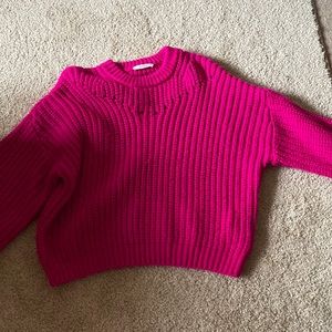 Pink Knitted Top